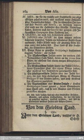 Von dem Gelobten Land