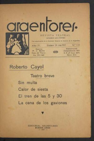 1937013400: Teatro breve