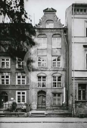 Fassade des Bürgerhauses Wilhelmstrasse 21 in Elbing