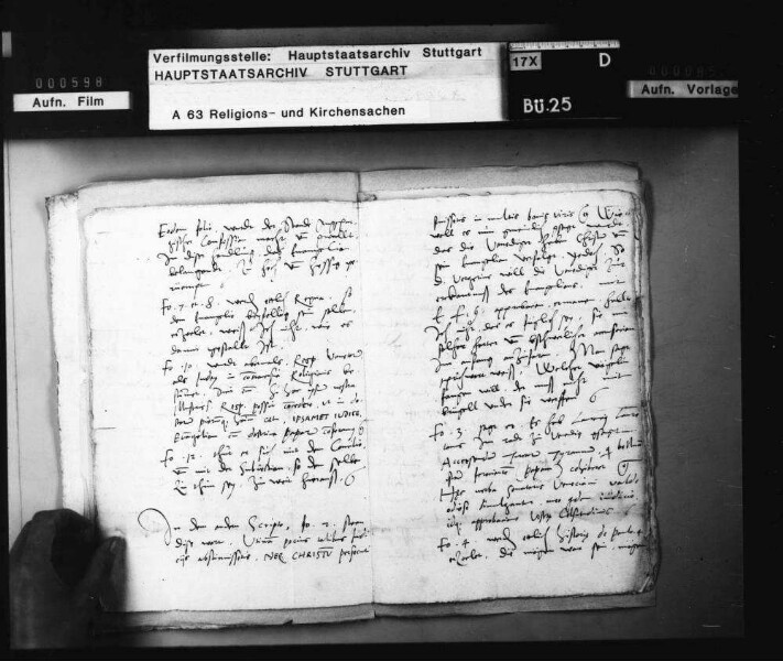 Bedenken von Brenz gegen den Druck von 2 an den Herzog zu Venedig gerichteten Schriften des Vergerius.