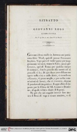 Ritratto Di Giovanni Rosa