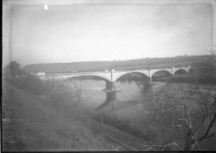 Neckarbrücke Gemmrigheim Ansicht vom 28.09.1927