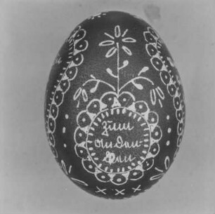 Ostereier : Oberlausitz. Verziertes Osterei