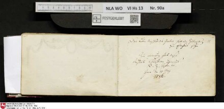 Stammbuch des Ernst Philipp Ludwig Zellmann (1763-1795) aus
                           Braunschweig