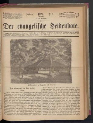 N° 2. Februar. 1874