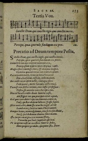 Precatio ad Deum tempore Pestis.