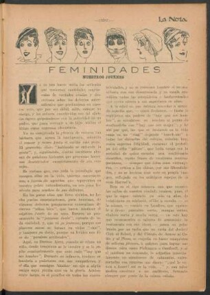 Feminidades : Nuestros jóvenes
