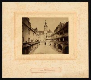 Langenburg, Schloss, Hofansicht