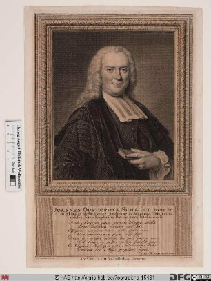 Bildnis Joannes Oosterdijk Schacht