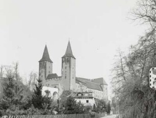 Schloss Rochlitz. Ansicht von Südwesten