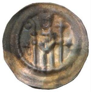 Fundmünze, Brakteat, 1253 - 1260