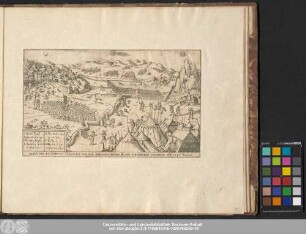 Abris Der Belegrvng Tergovist Vnd Der Schlacht So Vom F. Von Sibenbvrgn Geschehen. An[n]o. 1595 Mense Octob:
