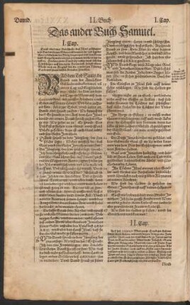 Das ander Buch Samuel.