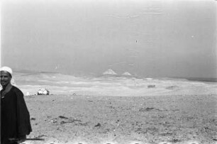 Die Pyramiden von Gizeh : Aufnahme der Pyramiden von Gizeh.