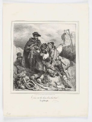Il faut voir les choses d’un bon Œil, Blatt 10 der Folge "Album pour 1828"