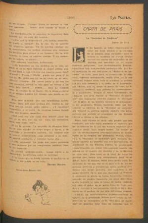 Carta de París : La "Sociedad de Naciones"