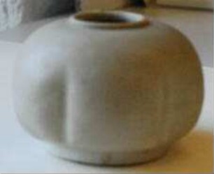 Gefäß in Form einer Melone