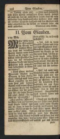 II. Vom Glauben. 279. - 282.