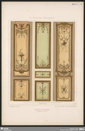 Thüreinfassungen (Stil Louis XV)