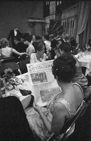 Presse- und Bühnenball des Badischen Staatstheaters und des Presseclubs Karlsruhe in der Schwarzwaldhalle.