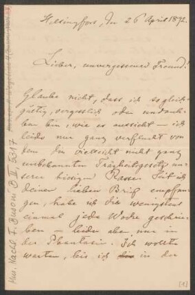 Brief an Ferruccio Busoni : 26.04.1892