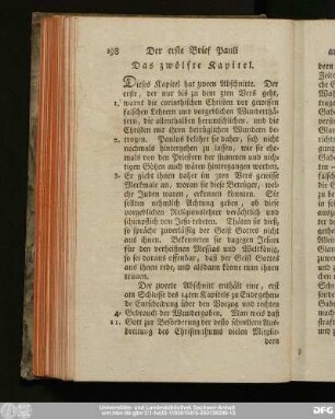 Das zwölfte Kapitel.