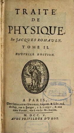 Traité De Physique. 2