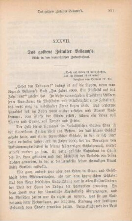 551-560 Das goldene Zeitalter Bellamy's