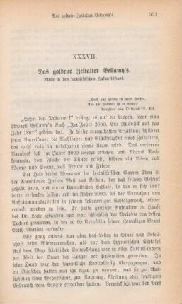 551-560 Das goldene Zeitalter Bellamy's
