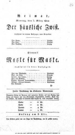 Maske für Maske