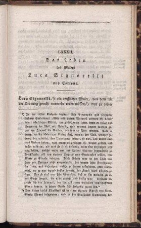 LXXXII. Das Leben des Malers Luca Signorelli aus Cortona.