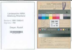 Entnazifizierung Rudolf Dreyer , geb. 15.02.1914 (Polizist)