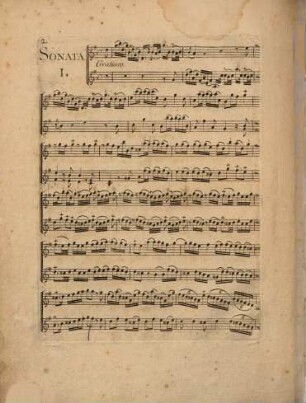VI sonates pour deux violons ou deux flutes : oeuvre XIIIe