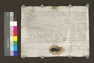 1652 März 10. Lehnsbrief für Bürgermeister Kleinsorge über Land am Spiegelberg, Stönebrink etc.