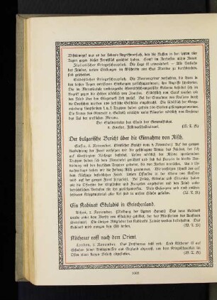 Kitchener reist nach dem Orient.