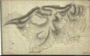 Landesaufnahme des Fürstbistums Osnabrück V Amt Iburg Bl. 17 b Kirchspiel: Borgloh Feldmarken: Borgloh, Bruchmark Ortschaften: Borgloh, Wellendorf, Ebbendorf, Uphöfen, Allendorf, Eppendorf Reinkarte Teil 2: Wellendorf, Eppendorf Ausf.-Art: Farbige Zeichnung auf Karton, auf Leinen aufgezogen Herst.: Johann Wilhelm Du Plat Herst.: H.R. Brockmann (Direktion: Johann Wilhelm Du Plat) Format: ca. 70 x 110 cm Maßstab: 1 : 3 840