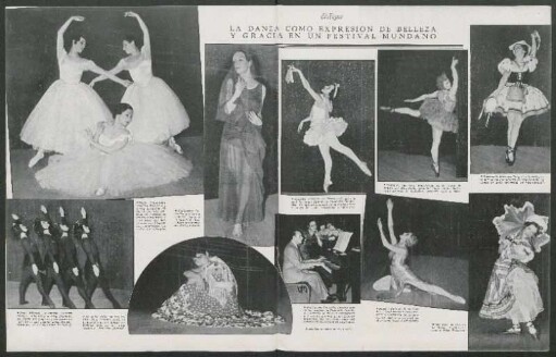 La danza como expresión de belleza y gracia en un festival mundano