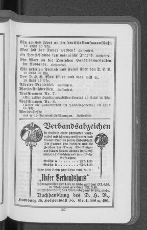 Verbandsabzeichen.