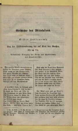 Geschichte des Mittelalters