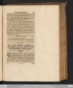 Tit. IX. An per alium causae appellationis reddi possint.