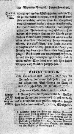 Sechster Zeitraum