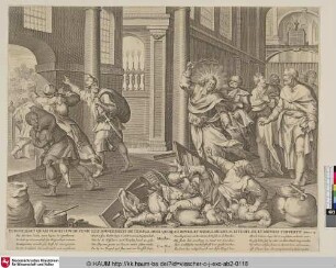 [Christus vertreibt die Geldwechsler aus dem Tempel; Christ Driving the Money Changers from the Temple]