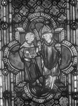 Bischof Ambrosius und Augustinus