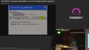 Analyze for statements: MariaDBs new tool for diagnosing the optimizer