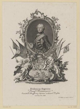 Bildnis des Fridericus Eugenius