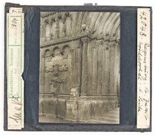 Regensburg, St. Jakob: Nordportal, Gewände linke Seite (Stoedtner-Nr. 42048)