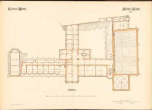 Auditoriengebäude der Philipps-Universität Marburg: Grundriss 2.OG 1:100