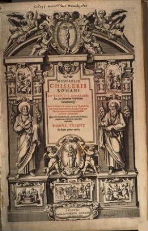 In Jeremiam prophetam commentarii : Item in Baruch & breves D. Jo. Chrysost. in Jeremiam explanationes, & octo Origenis homiliae: quae omnia nunc primum in lucem emittuntur ..., 1.
