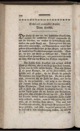 Sechs und zwanzigstes Kapitel - Vier und dreißigstes Kapitel.