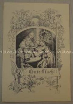 Postkarte mit Motiv von Ludwig Richter